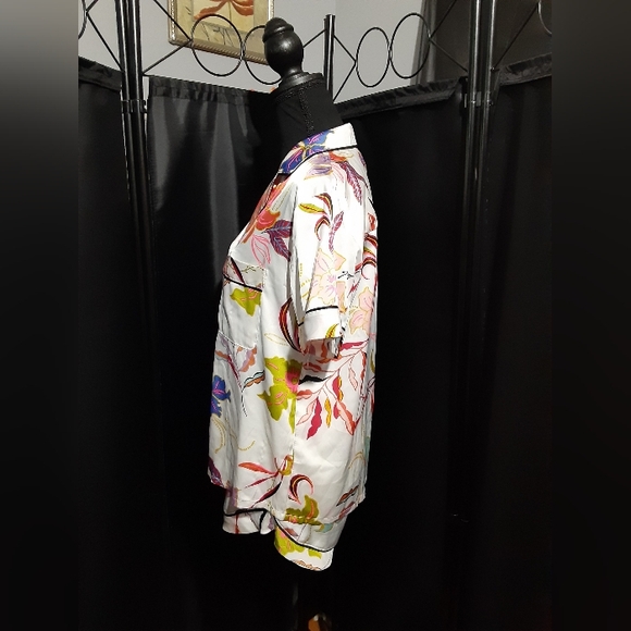 Stars Above Multicolor Floral Women's Shorts Pajama Set Size XS Feminine Sleep - Picture 5 of 8